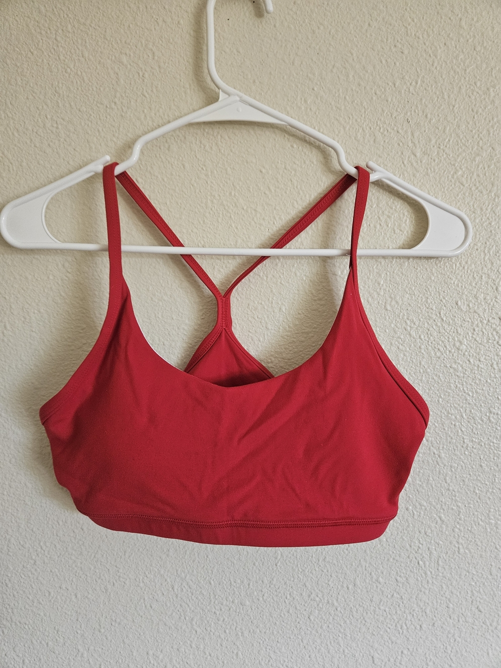 Fleo Red Strappy Sports Bralette